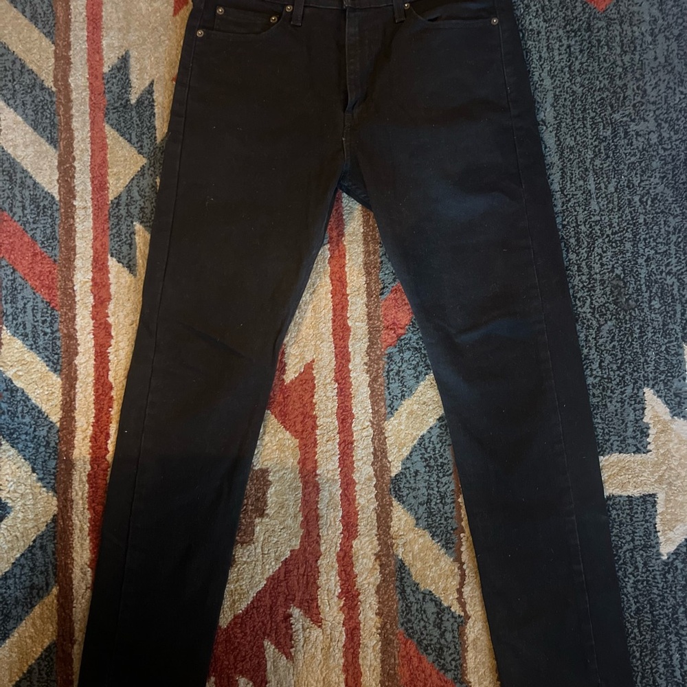Men's Black Levi Jeans